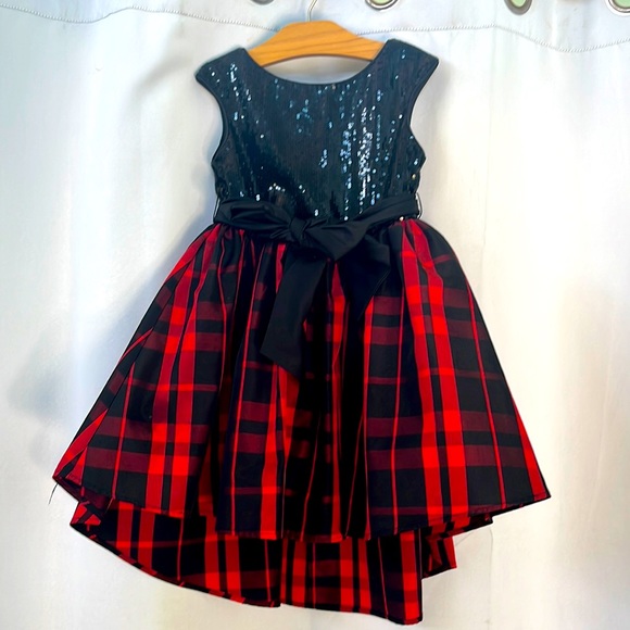 Pippa & Julie Christmas Holiday Girls Dress - Picture 1 of 3
